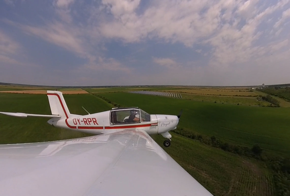 Zbor de inițiere de 20 de minute – cu Socata Rallye