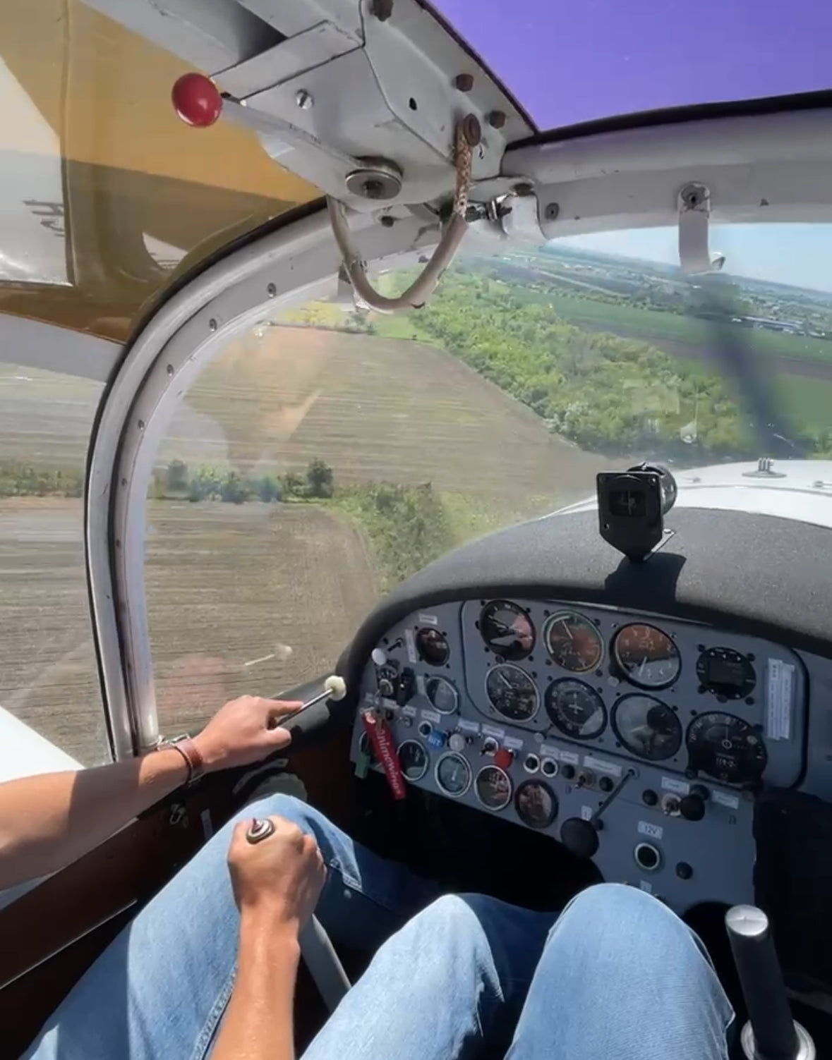 Zbor de inițiere de 20 de minute – cu Socata Rallye